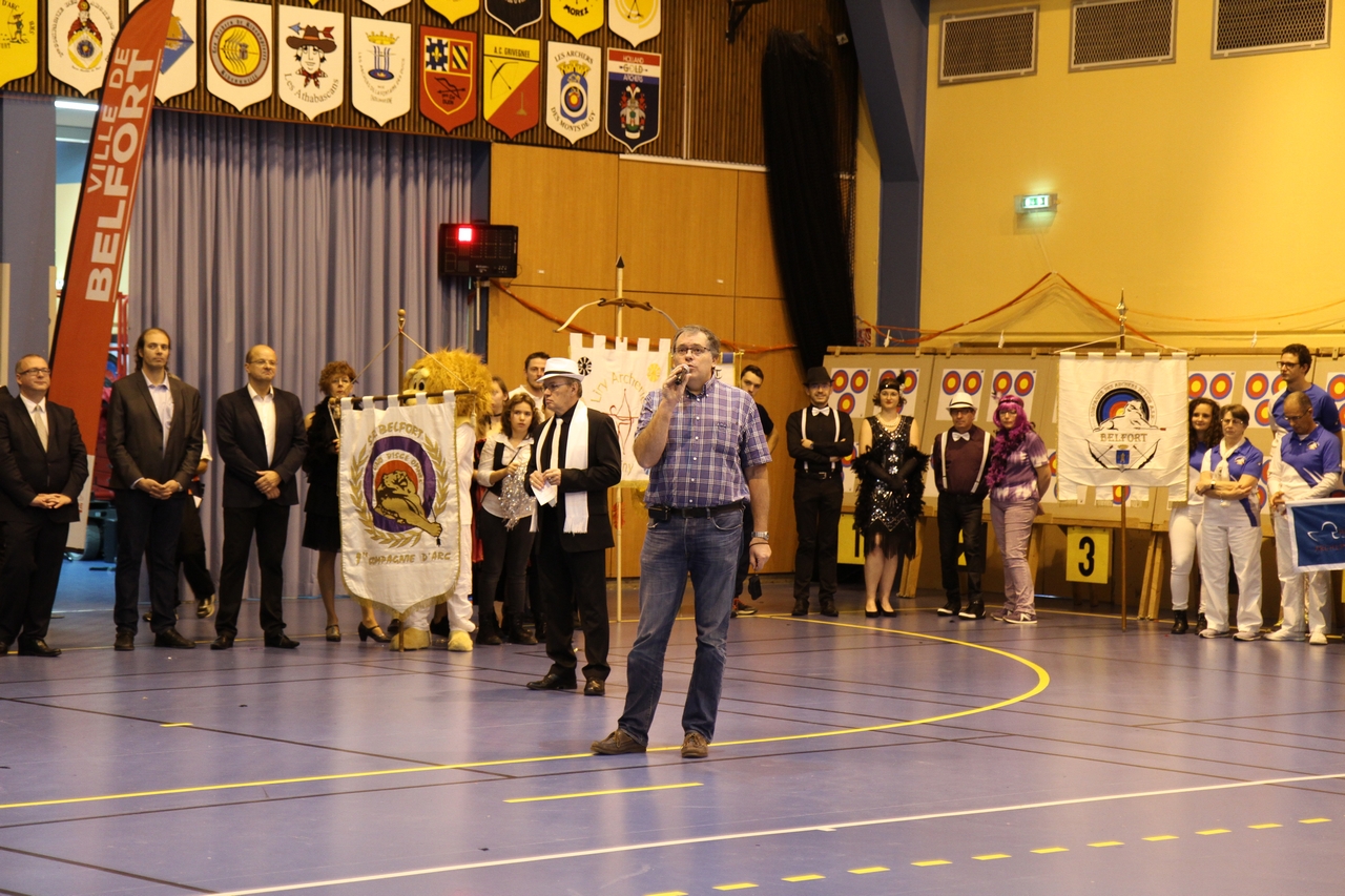 Les archers de la savoureuse au 24H internationales de Belfort 2017.